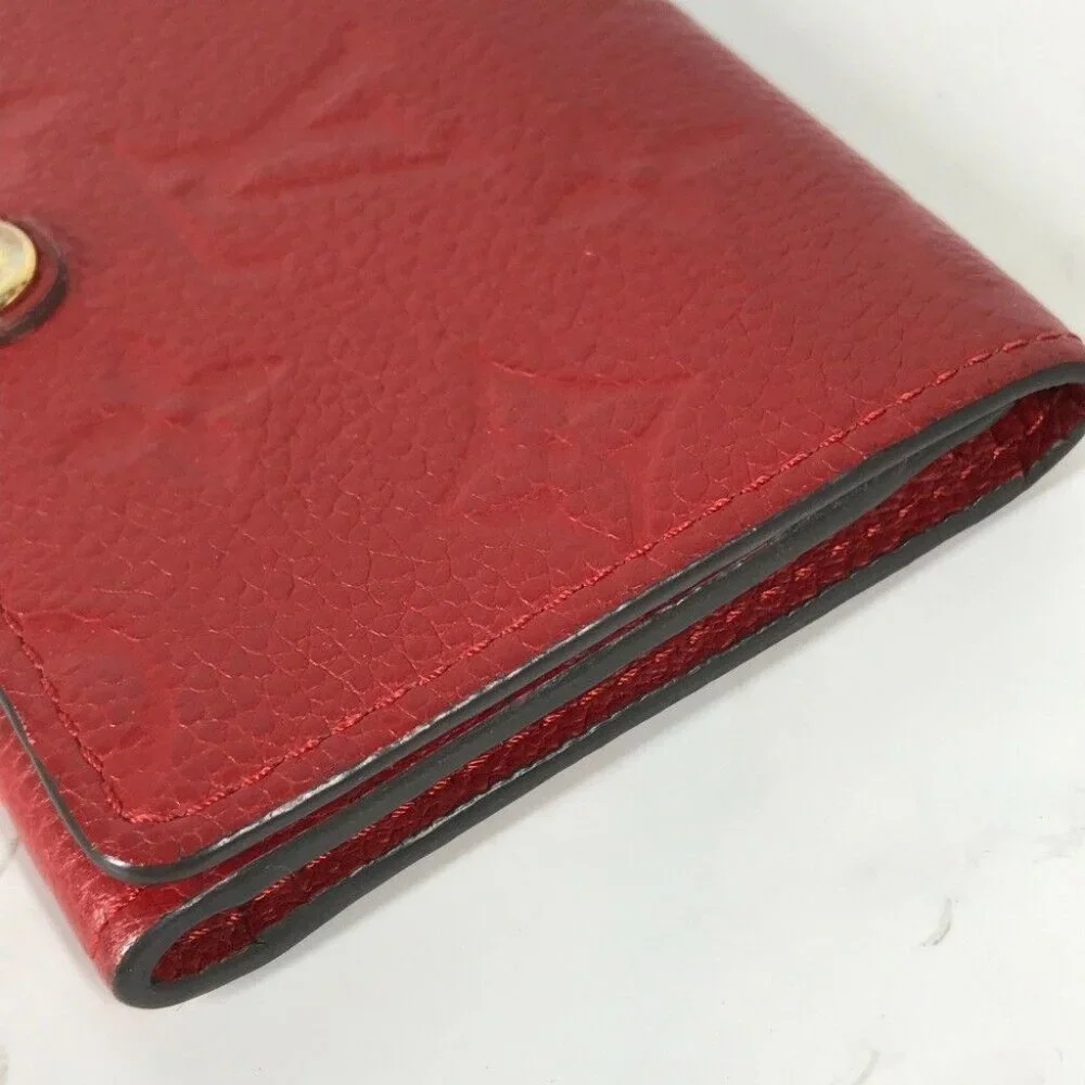 Auth LOUIS VUITTON M58457 MonogramEmpreinte Annellop-Cult de Vuitto Bifold Card - Picture 14 of 14